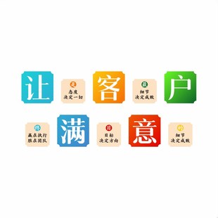 企业文化家政旅行社办公室墙面装饰销售公司会议激励标语布置背景