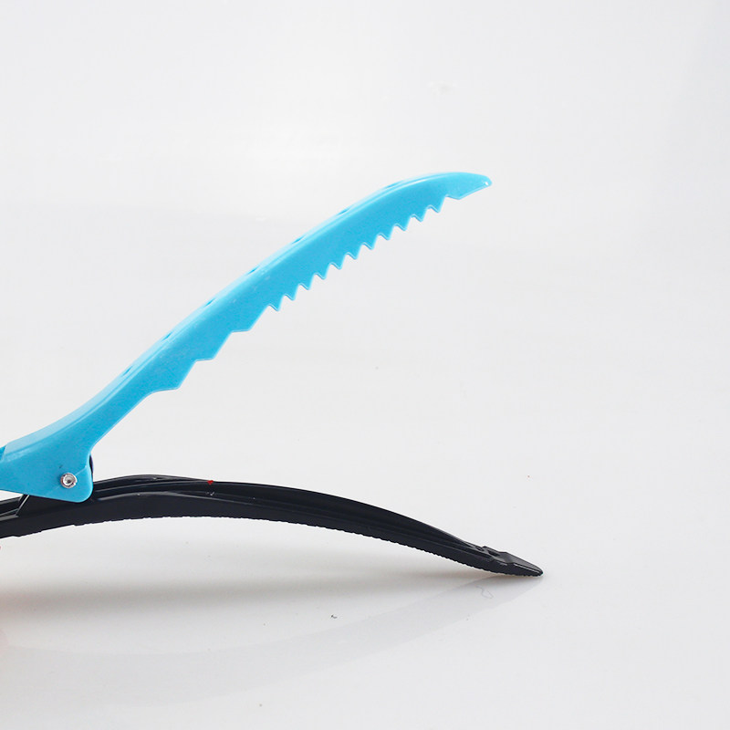 发型师剪发夹子韩国大号一字长嘴夹美发夹子美容师理发专用分区夹