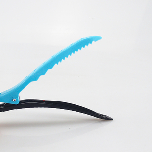 发型师剪发夹子韩国大号一字长嘴夹美发夹子美容师理发专用分区夹