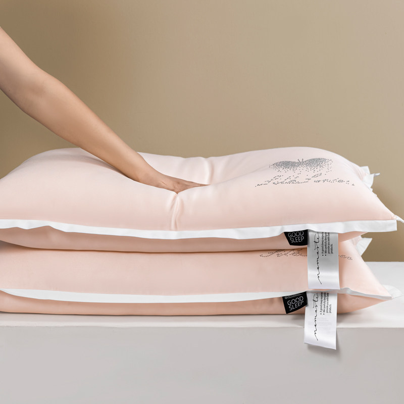 蚕丝枕芯超柔软护颈椎低枕女单人家用矮枕男助睡眠防打呼噜薄枕头