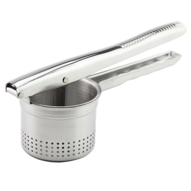 土豆泥压泥器 挤水器菜馅挤菜不锈钢压薯泥神器榨汁机手动油炸串