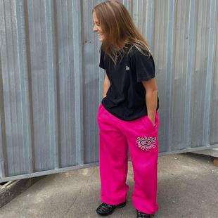 时尚 加绒欧美明星同款 休闲潮流运动拇指罗纹ADWYSD 卫裤 Always