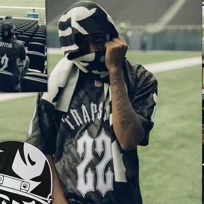 明星运动夏季欧美球衣Trapstar