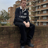 男女秋季 RUGBY 时尚 Corteiz 百搭 PANELED 镶板橄榄球球服长袖 T恤