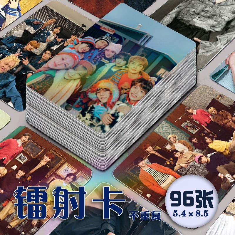 NCT127小卡周边镭射郑在