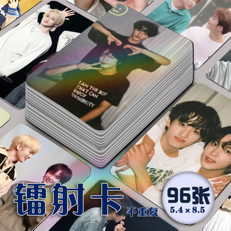 markchan镭射小卡96张全