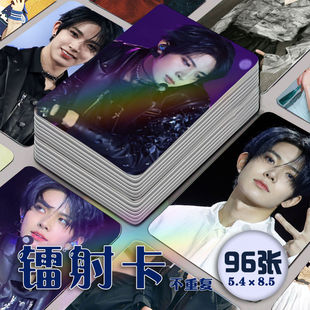 李羲承HEESEUNG镭射小卡96张全套应援周边明星偶像LOMO自印收纳册