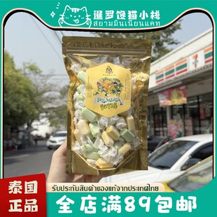 泰国原装拉瓦丽系列金枕头榴莲香兰叶软糖泰国风味特浓奶糖耐嚼