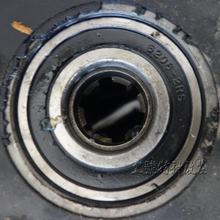 四轮摩托车沙滩车配件改装轴传动差速后桥箱体齿轮牙包牙箱