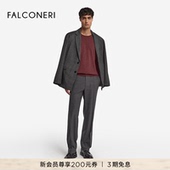 经典 时尚 休闲长袖 FALCONERI男士 毛衣原色新年山羊绒针织衫 UML228L