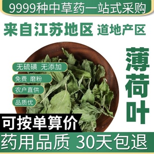 中药材特级新货薄荷叶泡干食用薄荷叶新鲜干货泡水大薄荷叶50g