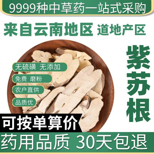 特级紫苏根 苏根  酥子根  苏子根 苏根 正品新货50克原产地直发