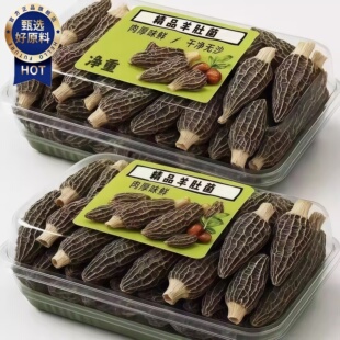 云南正宗野生羊肚菌干货正品官方旗舰店一级新鲜煲汤野生菌菇食材