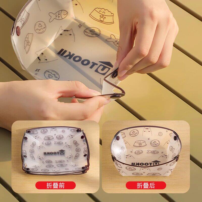 户外超轻折叠餐具便携碗餐盘咖啡过滤漏斗水杯多用途组合餐具套装