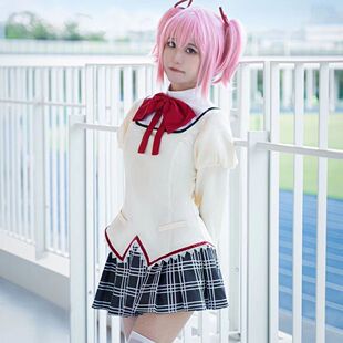 魔法少女小圆cos校服鹿目圆晓美焰美树沙耶香cosplay小圆校服套装