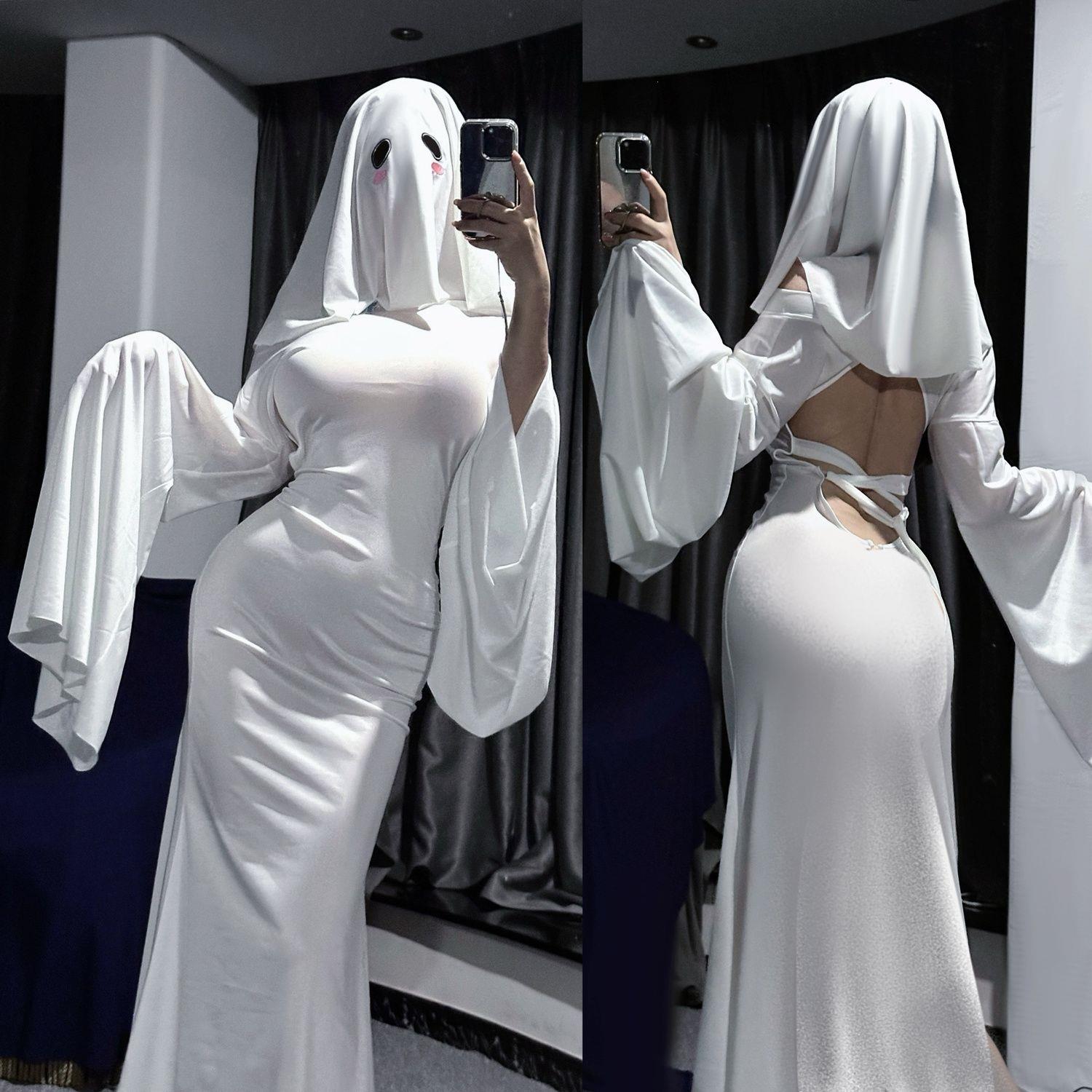 幽灵娘cos服公主可爱万圣