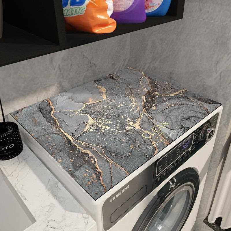 新款直销冰箱防尘盖布防油防水防晒垫床头柜盖巾滚筒式洗衣机套罩