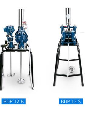 台湾prona宝丽气动双隔膜泵BDP-12系列涂料增压供油漆泵浦