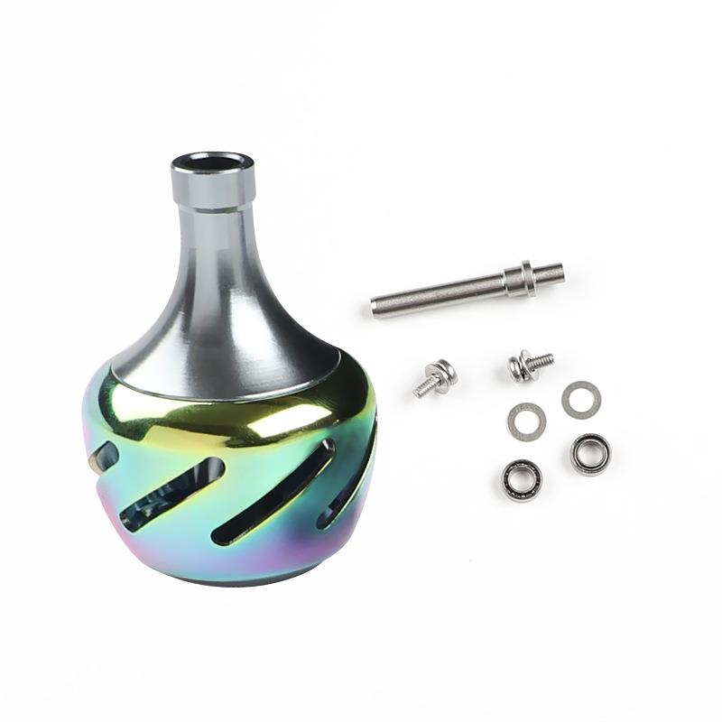 新款直销渔具配件全金属握丸DIY鼓轮水滴轮纺车轮配件鱼线轮摇臂