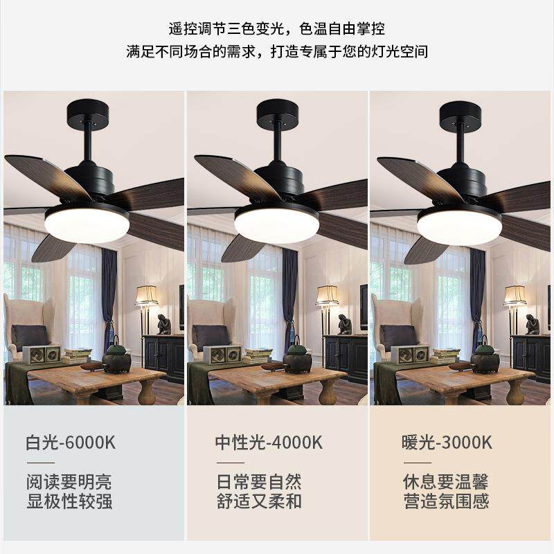 新款直销跨境亚马逊欧式风扇灯家风扇灯