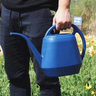 直销家用长嘴浇花壶大容量4L塑料长嘴园艺浇植物盆栽多肉洒水 新款