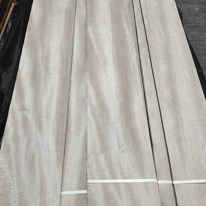 新款直销染色木皮YQ-1023衣柜家具装饰板材木皮贴面板饰面板白栓