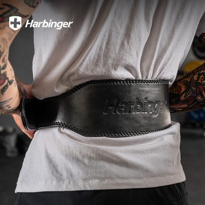 Harbinger哈彬者牛皮健身腰带