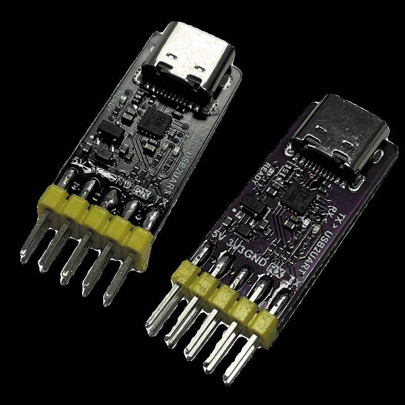 CH343P模块 USB转TTL/UART USB转高速异步串口 单片机串口下载器