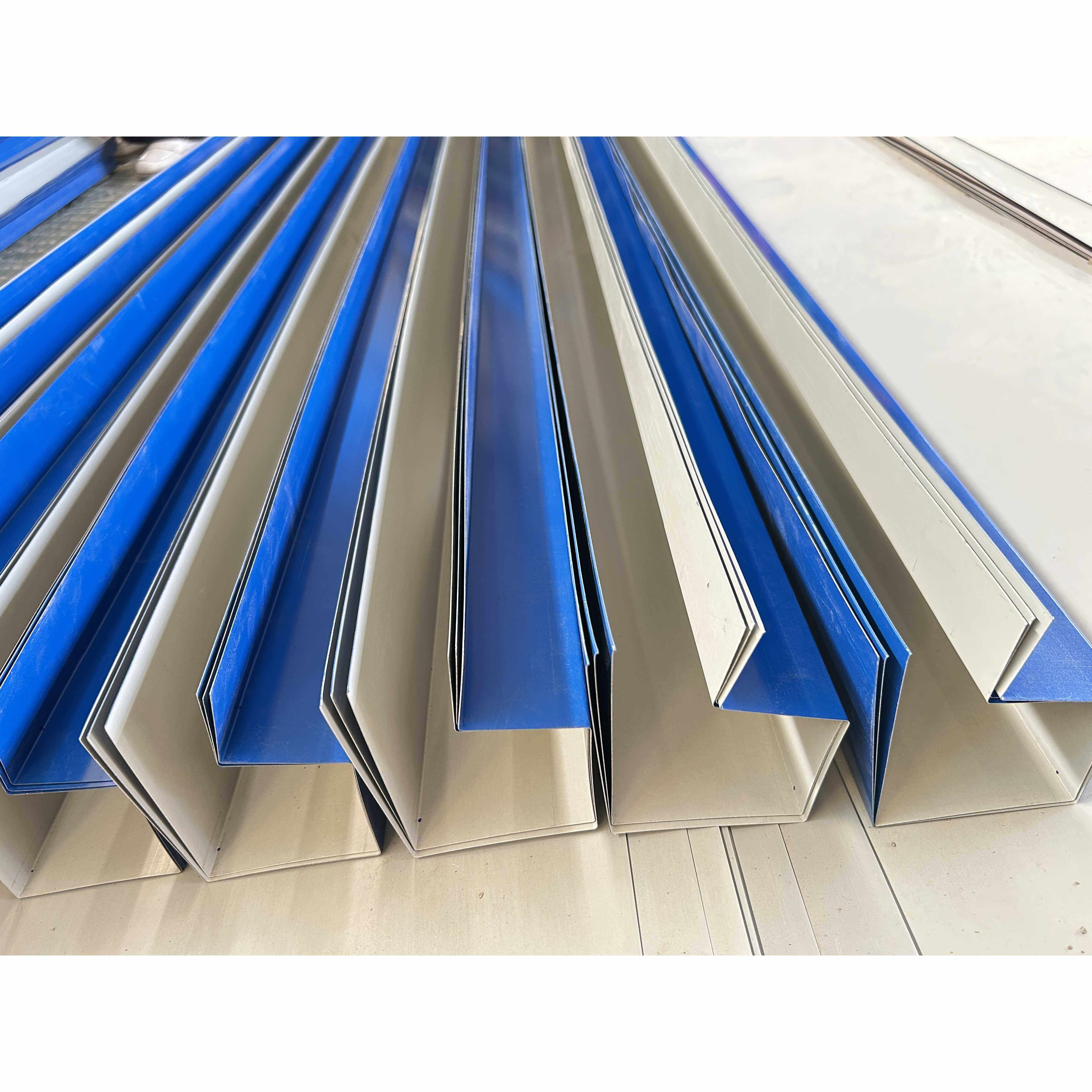 彩钢瓦雨水槽流水槽阳光房屋檐接水槽铁皮水槽雨水槽屋檐建筑u型