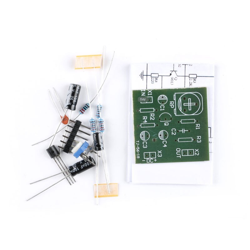 单管放大电路套件 三极管放大 分压式偏置电路 电子制作实验实训