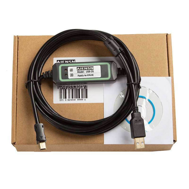 适用DS2 DS3 DS5B DS5C DS5E DS5L信捷伺服驱动器调试下载数据线