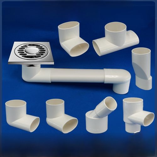 pvc排水管下水配件大全厕所厨房阳台扁管地漏移位器50 75 110椭圆