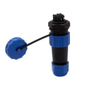 2P3 对接式 6P7芯公头母座 免焊接螺丝压接 防水航空插头LD20