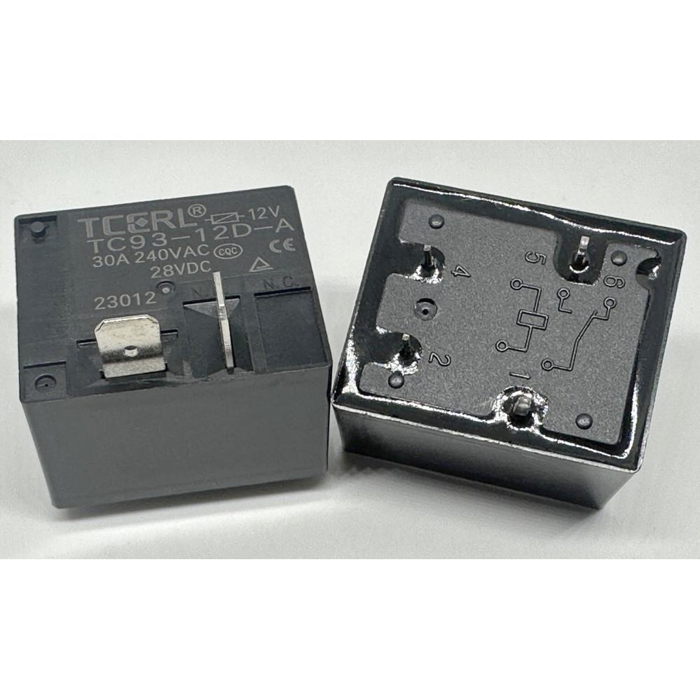 全新 4脚两插片 12V 30A 继电器 TC93-12D-A T91-1A-12V
