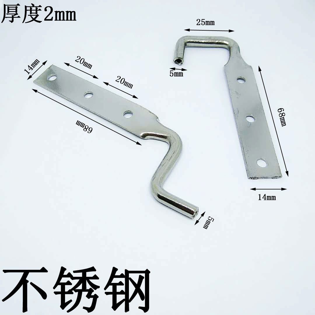 不锈钢窗饰配件/不锈钢鸟脚/老式窗钩/合页