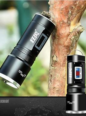 种兵强光手特电手筒可充电变焦射L远ED65956户外多功能巡逻晨检家