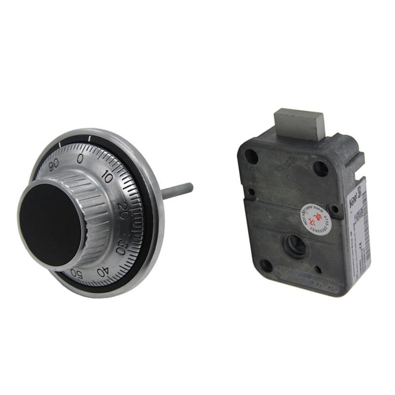 现货洛加达防窥视防2个小时开启ATM机械密码锁金库门锁保险柜门锁