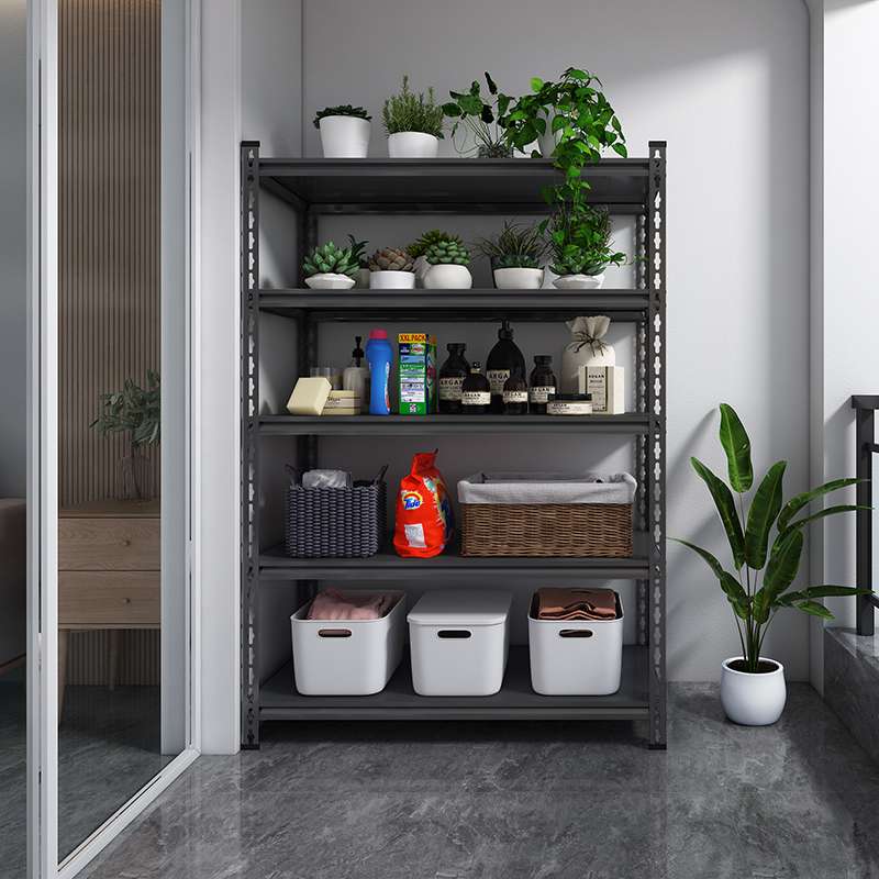 货架阳台置物架多层落地铁架子仓库储物架地下储藏室杂物架
