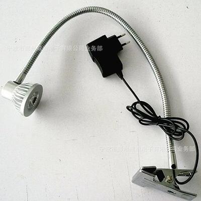 3*1WLED夹子台灯办公室电脑照明夹子台灯金属软管LED软管台灯