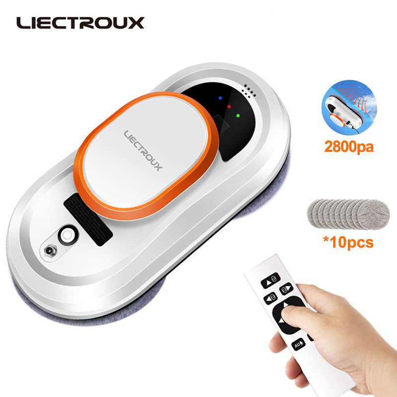 德国LIECTROUX喷水擦窗机器人clean robot全自动电动遥控擦玻璃机