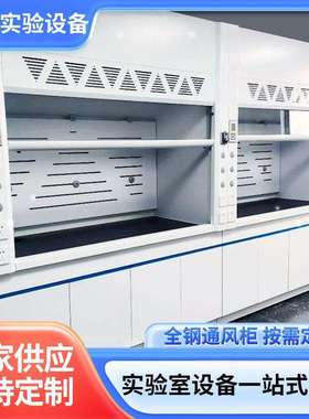 步入式落地pp通风橱现货桌上型排风柜化学实验室全钢通风柜抽风柜