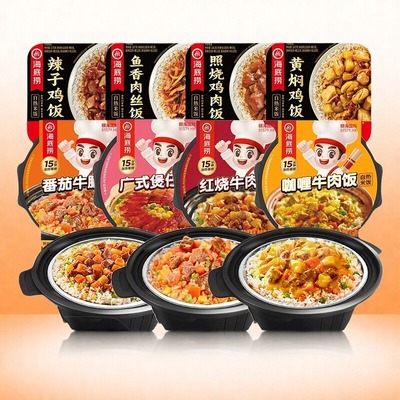 海底捞番茄牛腩饭大份量自热米饭