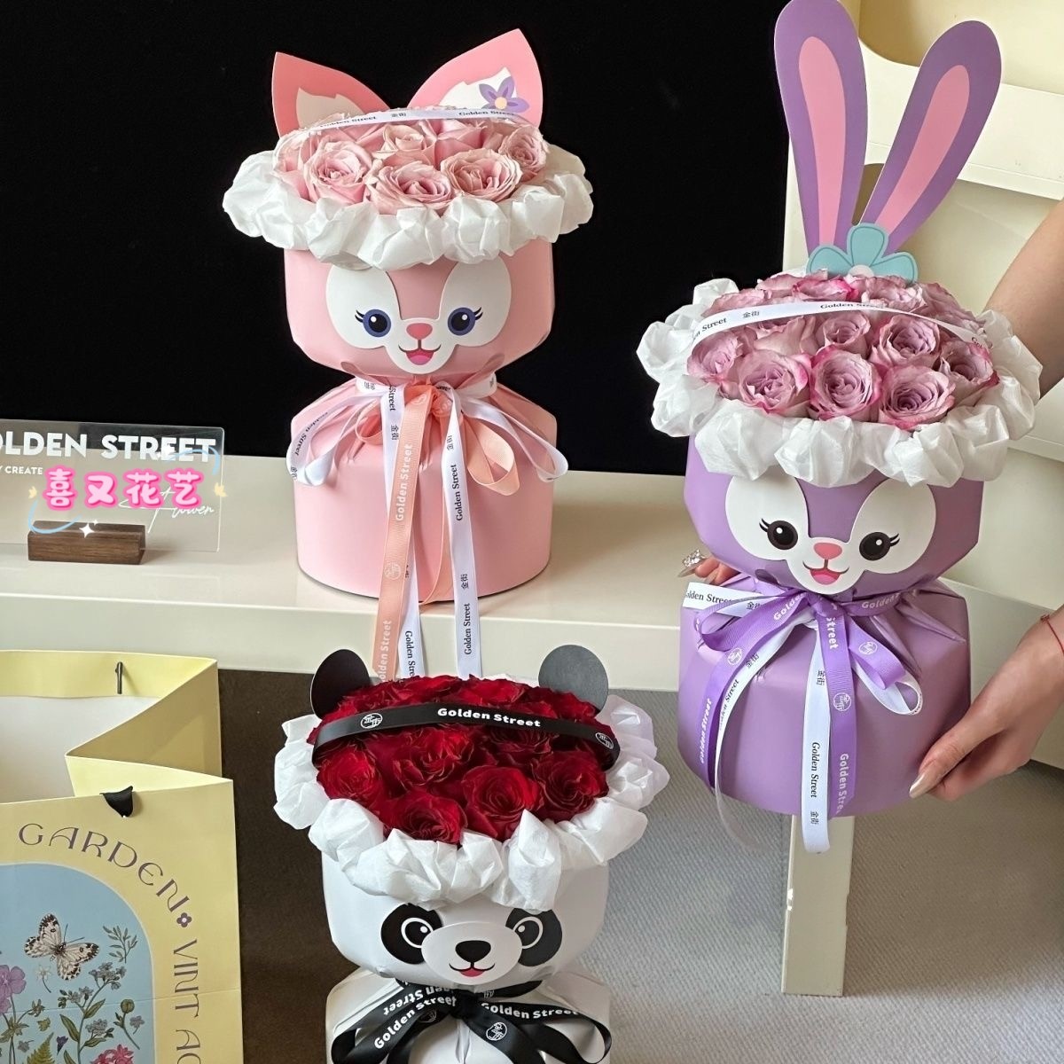 儿童节零食礼物免包装半成品diy成品棒棒糖果 冻花束花壳六一礼物