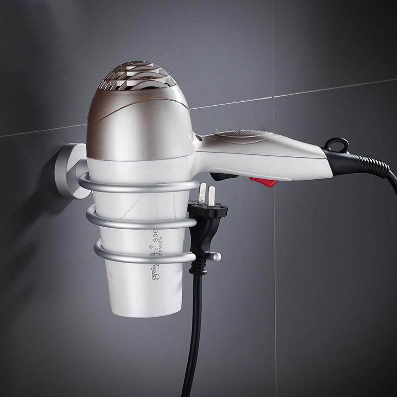 直销新款8065 太空铝吹风机架子 电吹风机架 浴室置物架 吹风机挂,家庭/个人清洁工具,吹风机置物架,淘宝优惠券,粉丝福利购,淘宝优惠卷