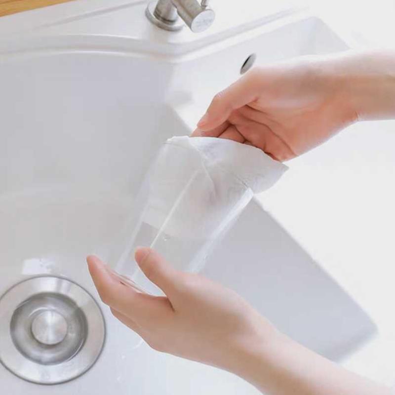 懒人抹布干湿两用家务清洁用品百洁厨房用纸专用纸巾一次性洗碗布