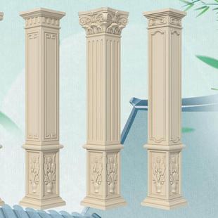 彷古方柱罗马柱模具欧式中式别墅大门水泥柱子模型全套造型装饰