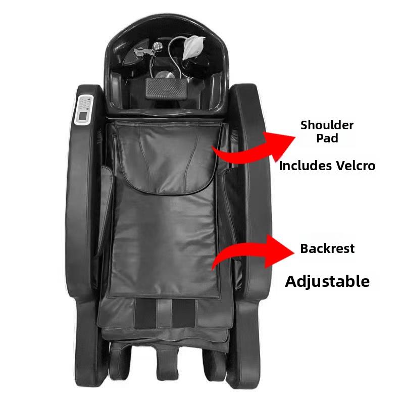 美发按摩洗头床床垫皮垫坐垫披风皮耐磨布简约家用商用洗头床配件