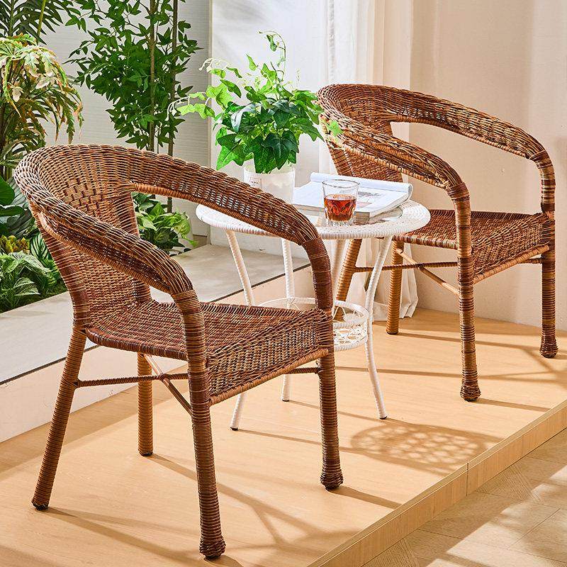 藤椅阳台休闲 椅藤编户外小户型老式围椅家用庭院靠背椅老人扶手,住宅家具,阳台椅,淘宝优惠券,粉丝福利购,淘宝优惠卷