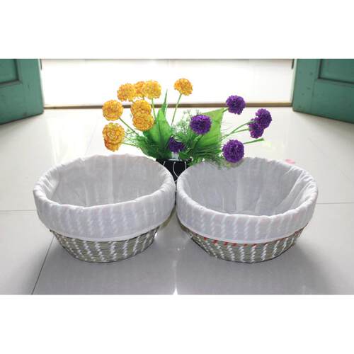 草柳编工艺品 透气馒头筐/食品盒/鸡蛋筐/带盖草编储物收纳篮包邮