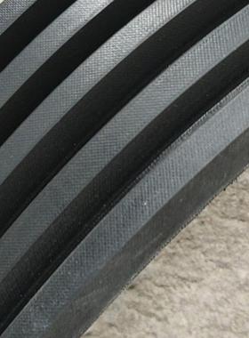 迪马狼玉米收获机五连杆三角带5Hc2500齿红色标签氯丁橡胶X